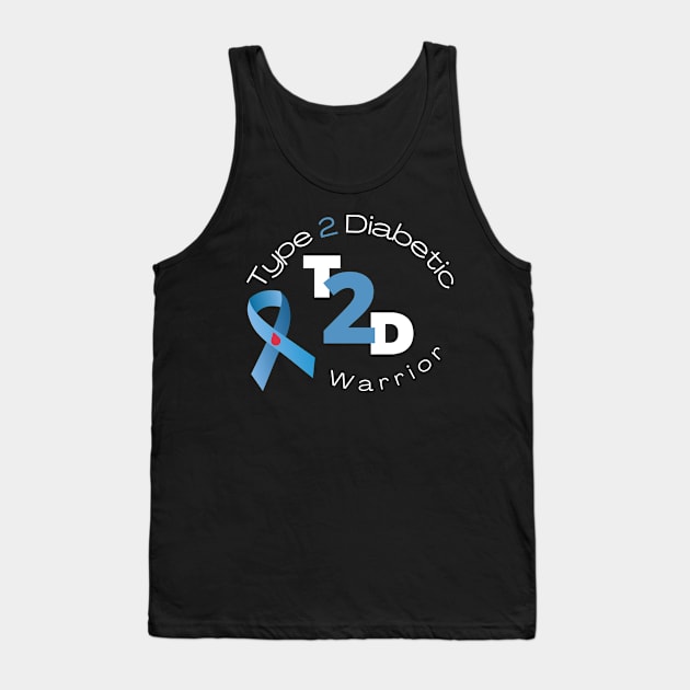 Afrinubi - Type 2 Diabetes Warrior Tank Top by Afrinubi™